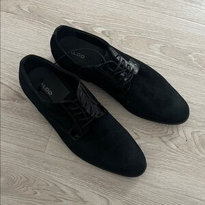 Aldo Men's Elegant Black Oxfords